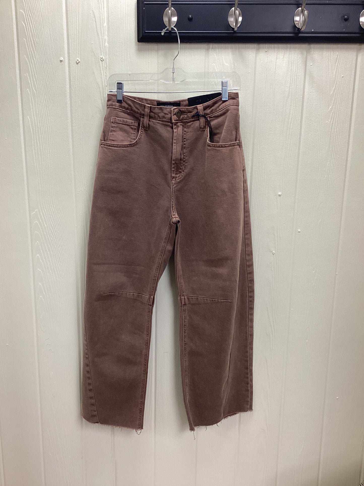 Vintage Espresso Barrel Jeans