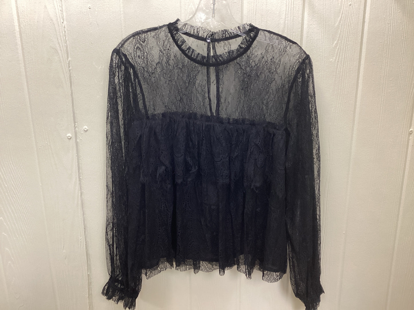 Ruffled Lace Long Sleeve