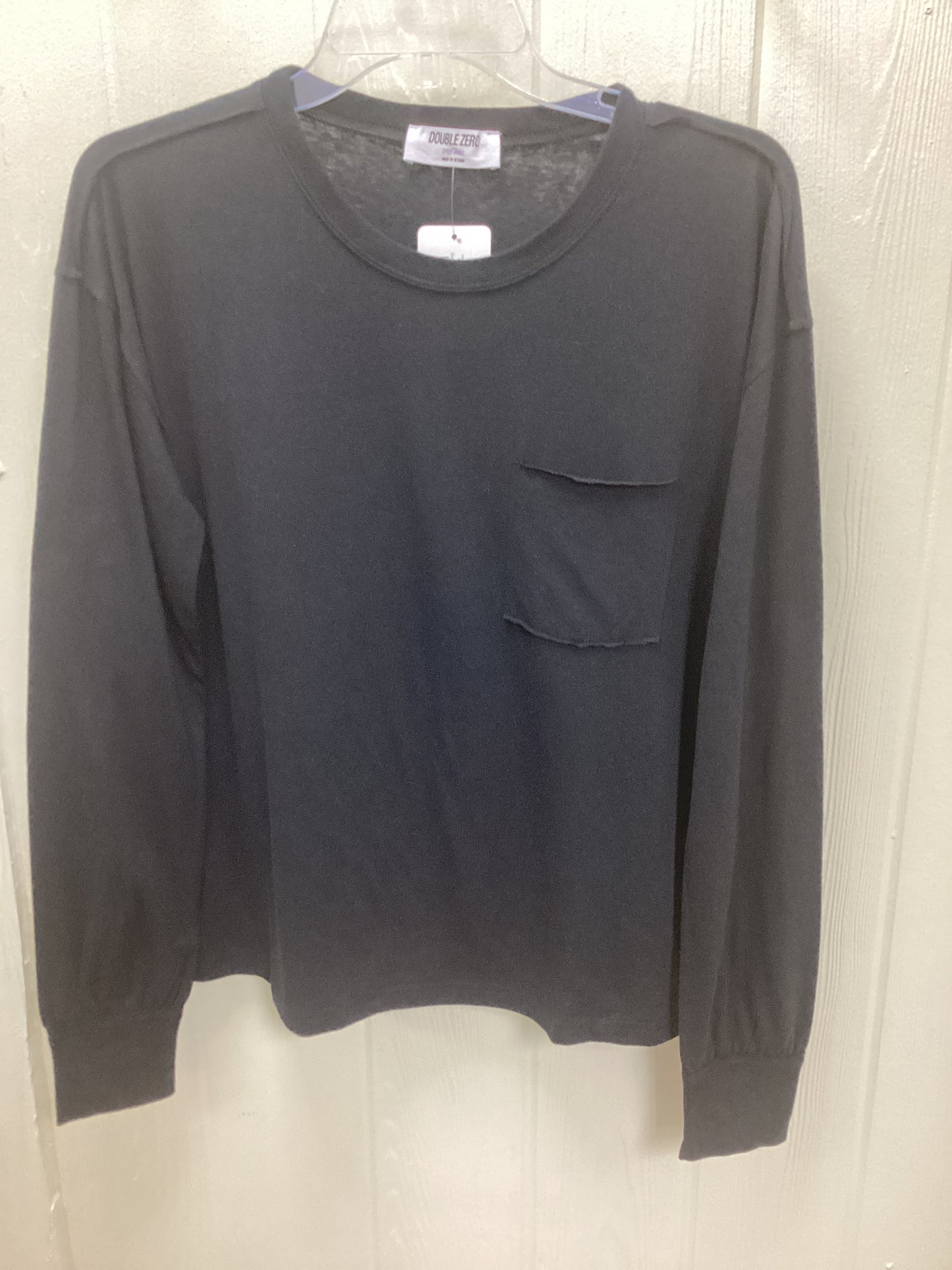 Thin Long Sleeve Pocket Black