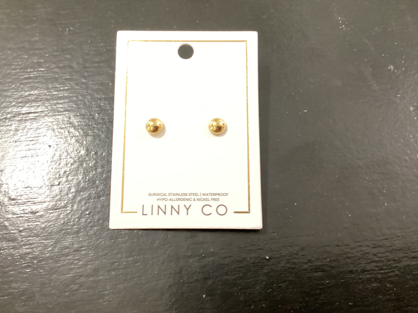 Screwback Stud Earrings