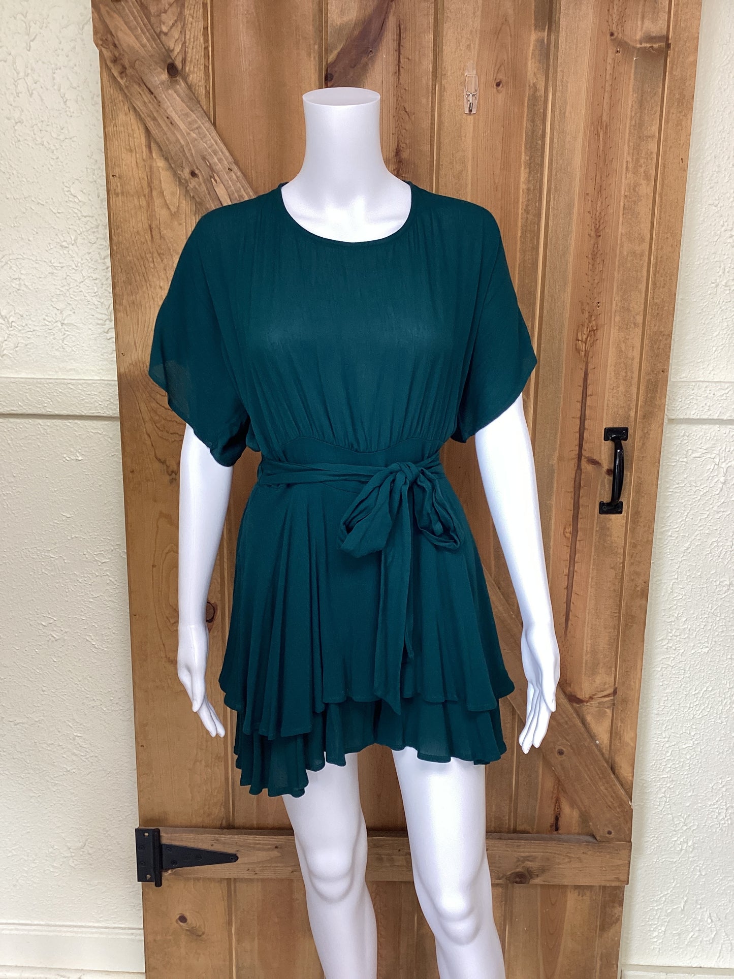 JBJ Hunter Green Dress