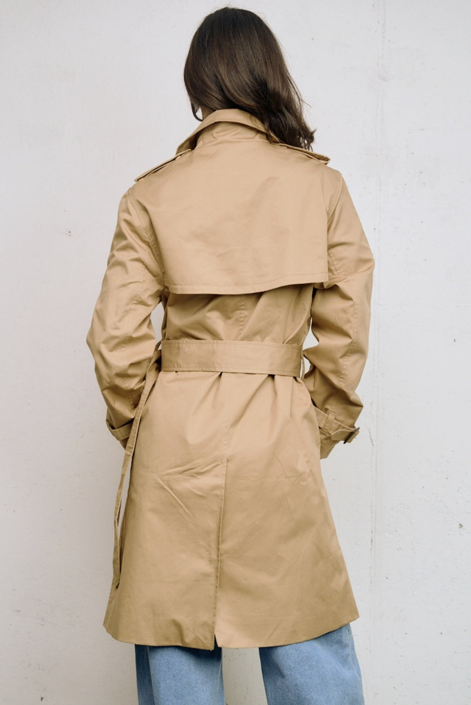 Classic Belted Trench Coat