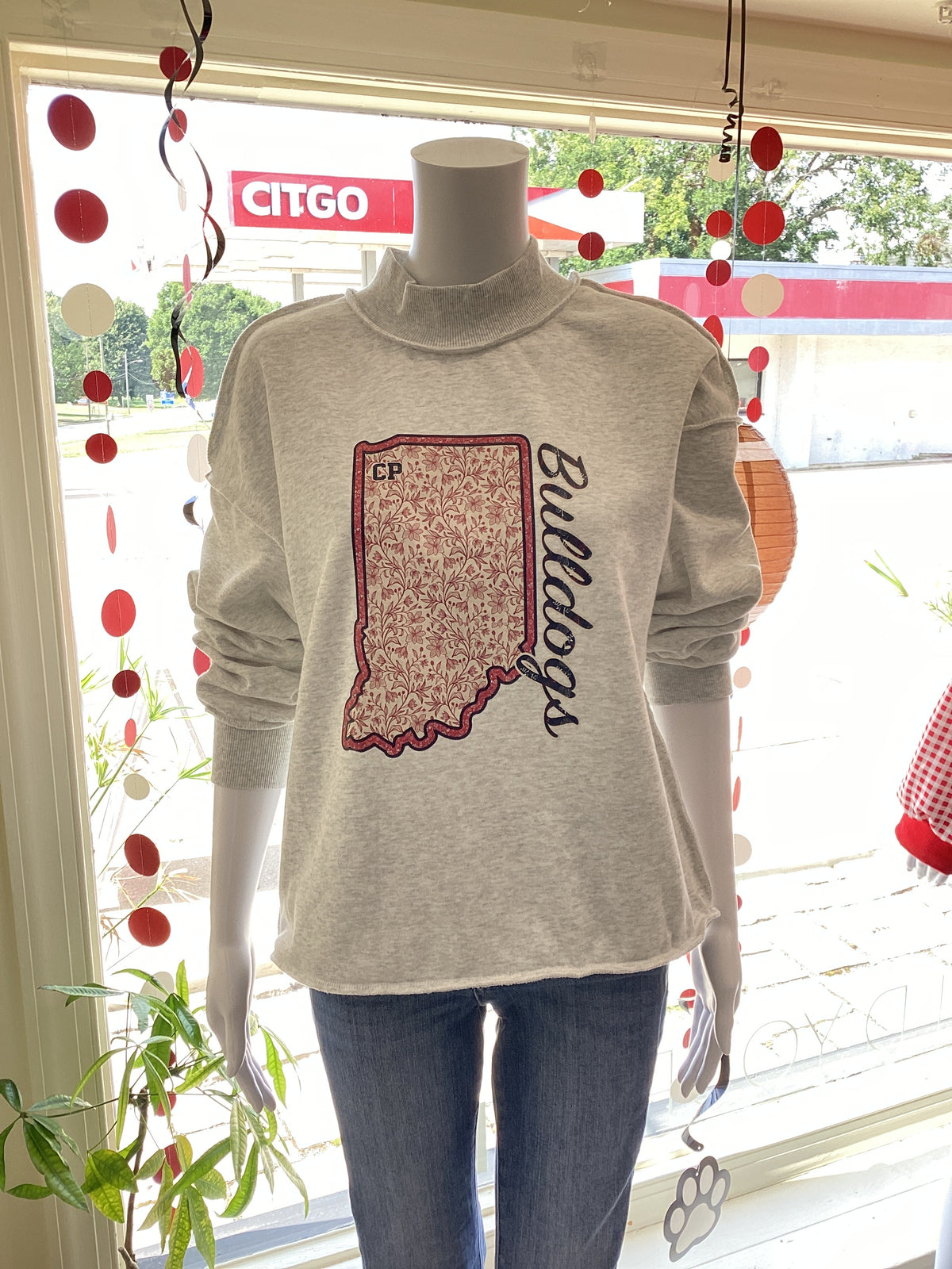 Logo Game Day Reverse Sweatshirt