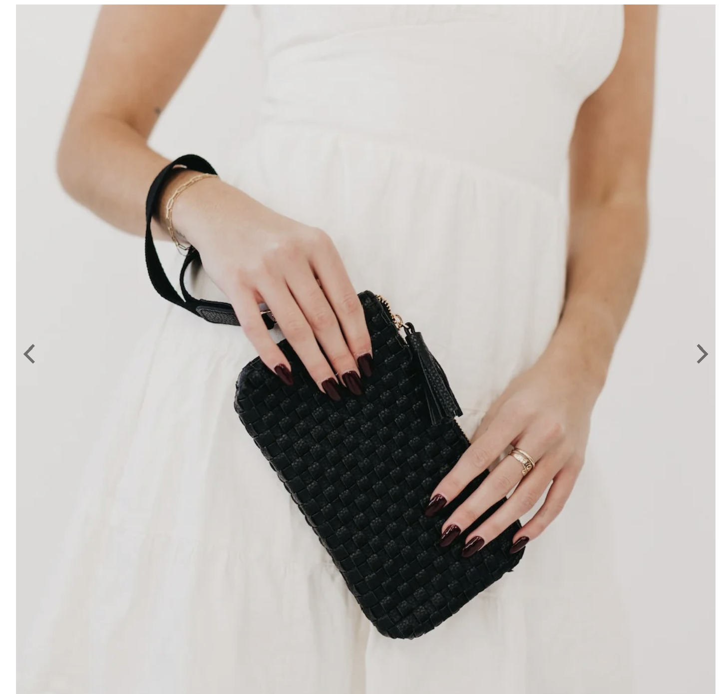 Emma Woven Clutch