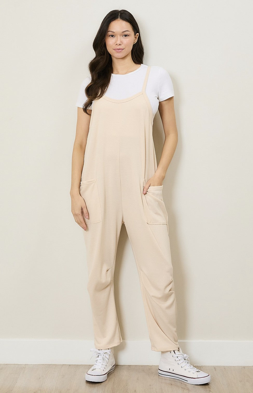 French Terry Jumpsuit with pocket