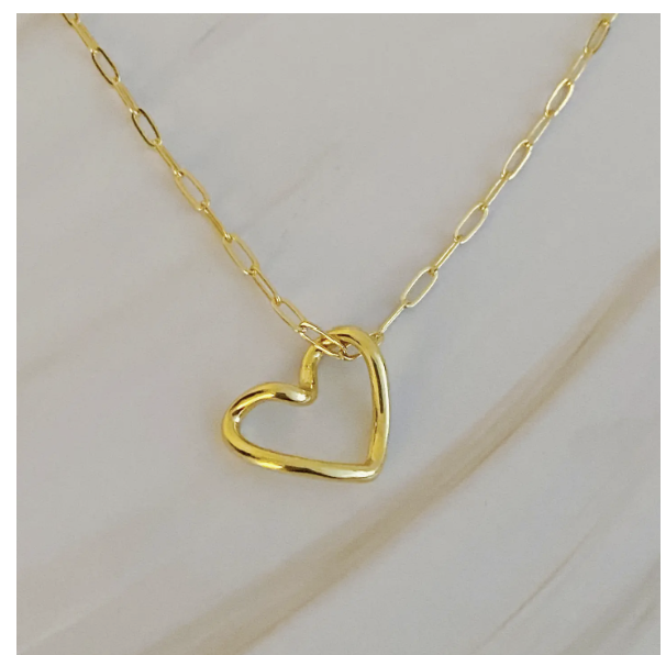 Heart and Chain Necklace