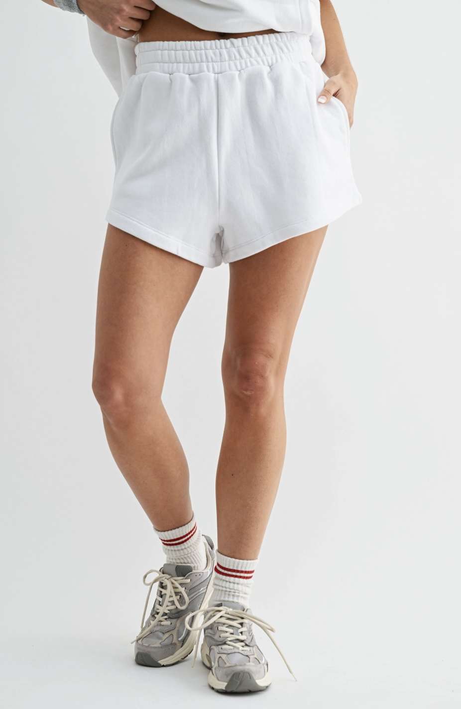 Malibu Lounge Elastic Waist Shorts