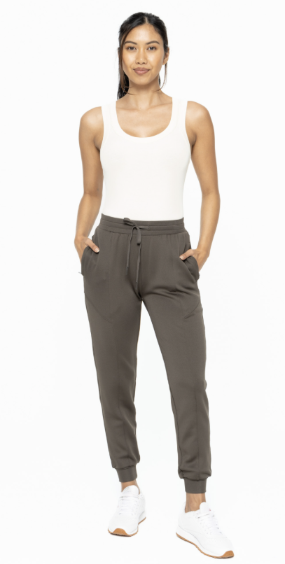 Black Cuffed Joggers