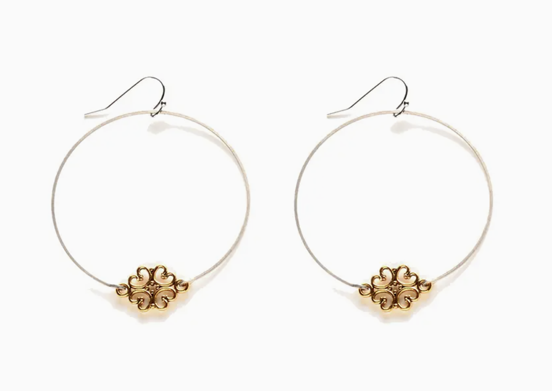Hoop w/ Filigree