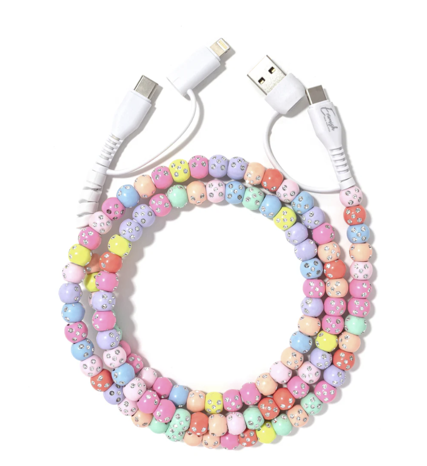 Beaded Phone Charger Italian Ice 6.6