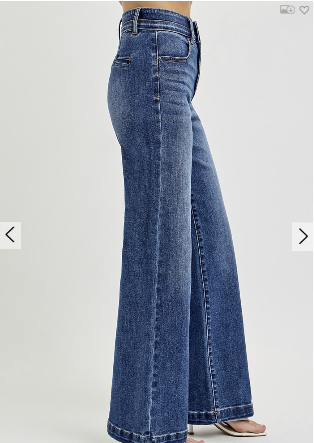 TC-E Band High Rise Wide WB Jean