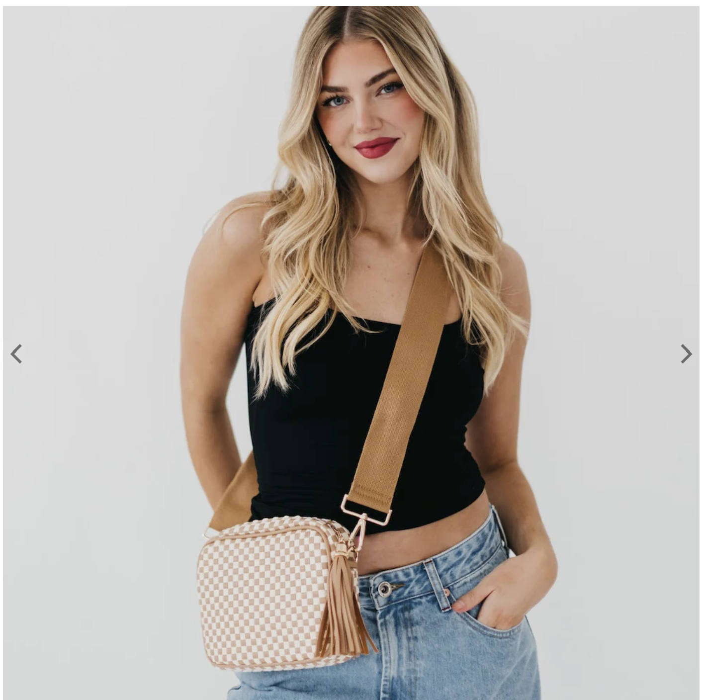 Woven Willow Camera Crossbody