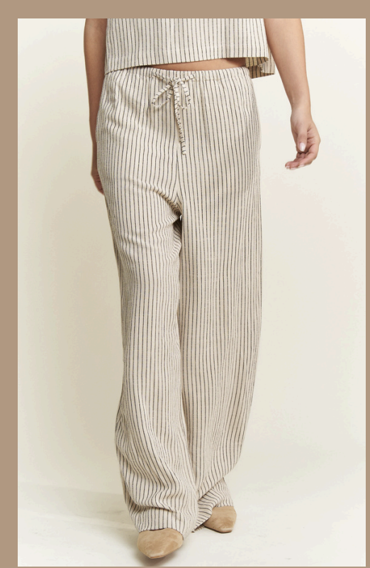 Striped Casual Pants-In the Begining