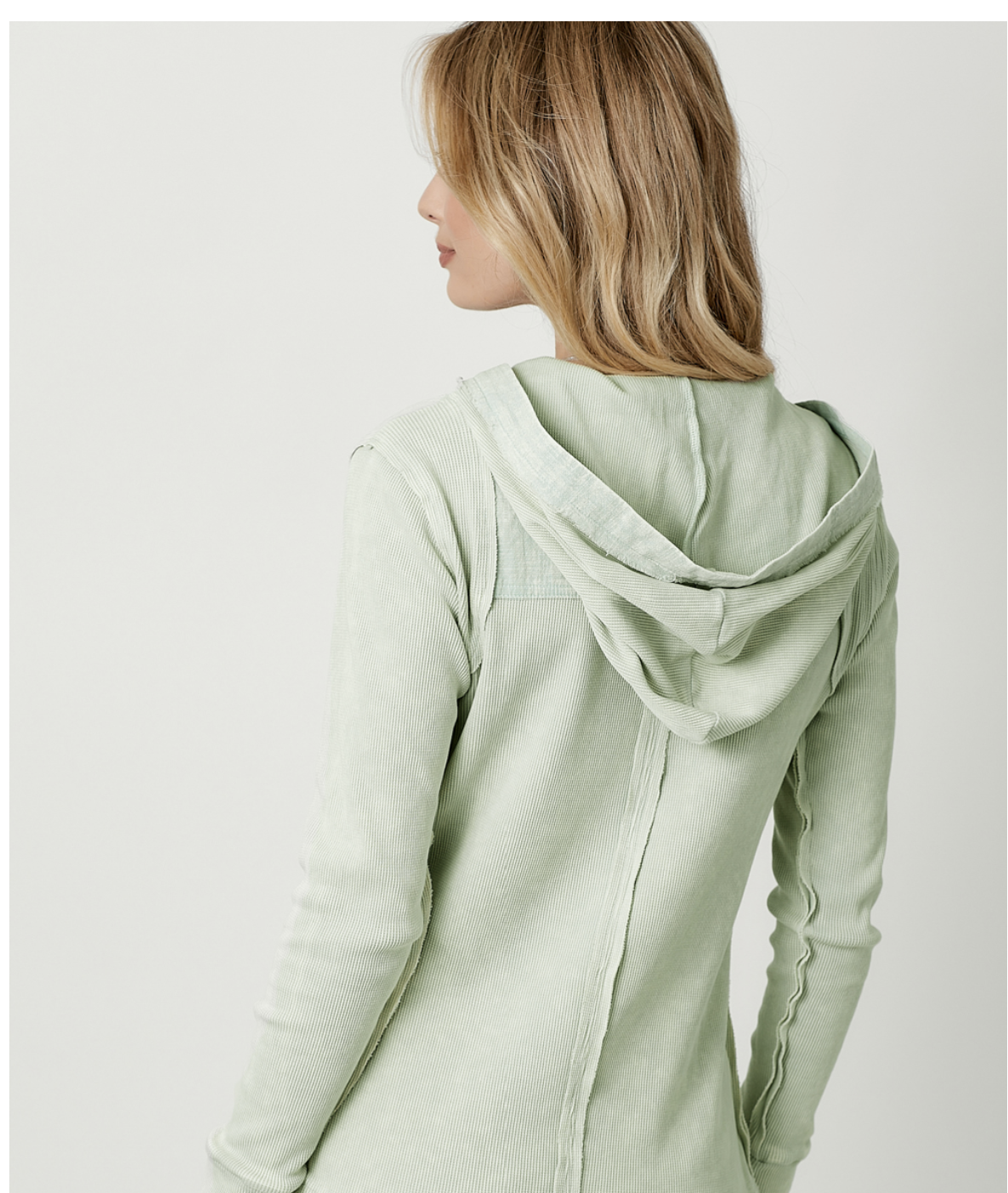 Washed Thermal Hoodie