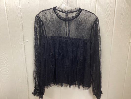 Ruffled Lace Long Sleeve