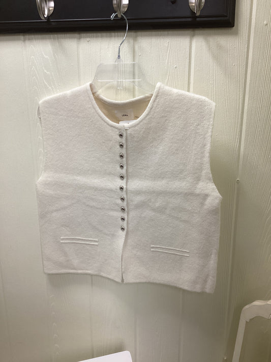 Sweater Vest w/ Silver Buttons