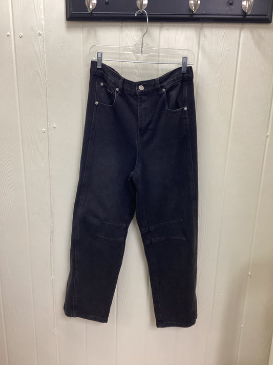 Black Slouchy Relax Fit Denim Jeans