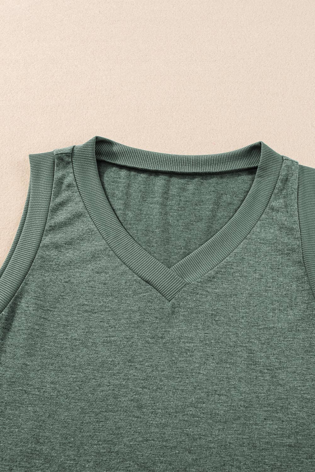 LDC Solid V-Neck Tank Top