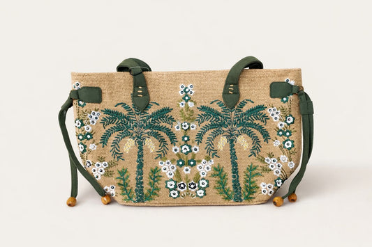 A&B Desert Oasis Drawstring Tote Bag