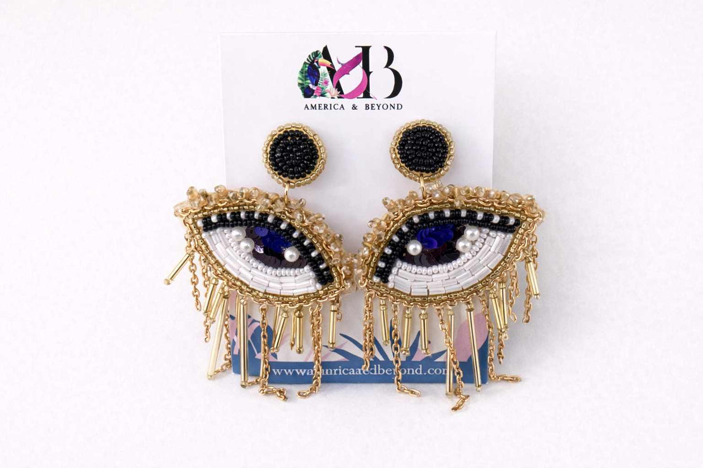 A&B Embellished Earrings