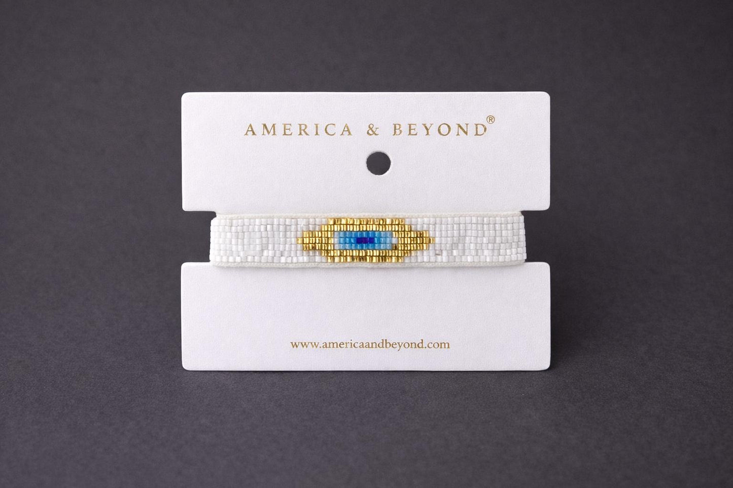 A&B Glam Evil Eye Bracelet