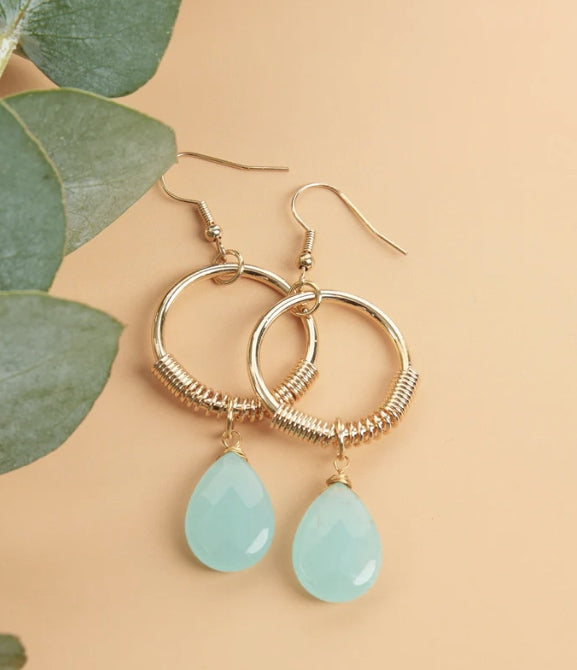 Acadia Genuine Stone Earrings