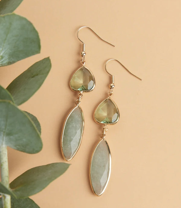 Acadia Genuine Stone Earrings