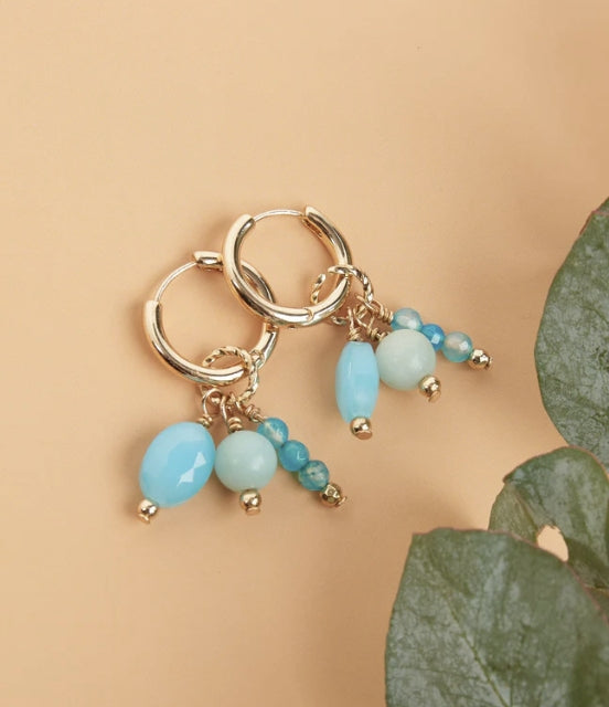 Acadia Genuine Stone Earrings