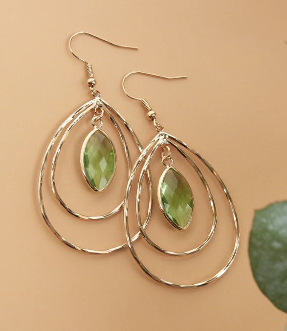 Acadia Genuine Stone Earrings