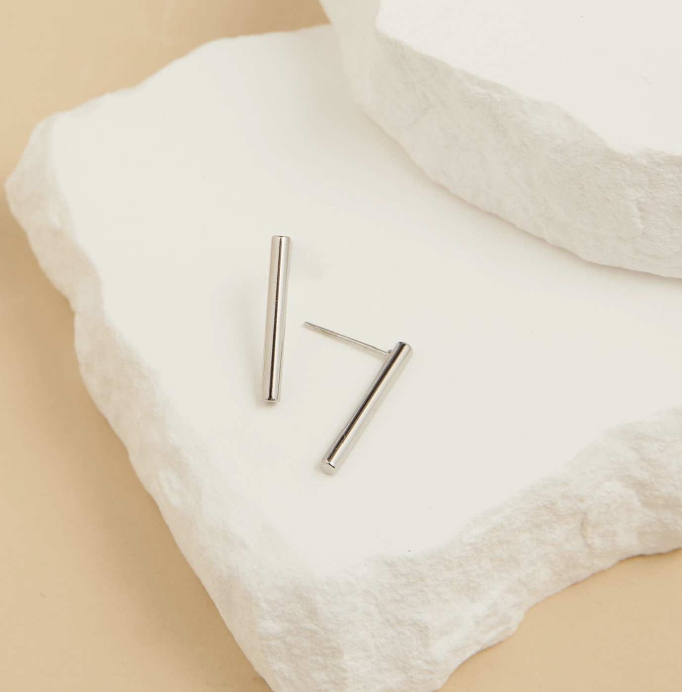 Bar Waterproof Stud Earrings