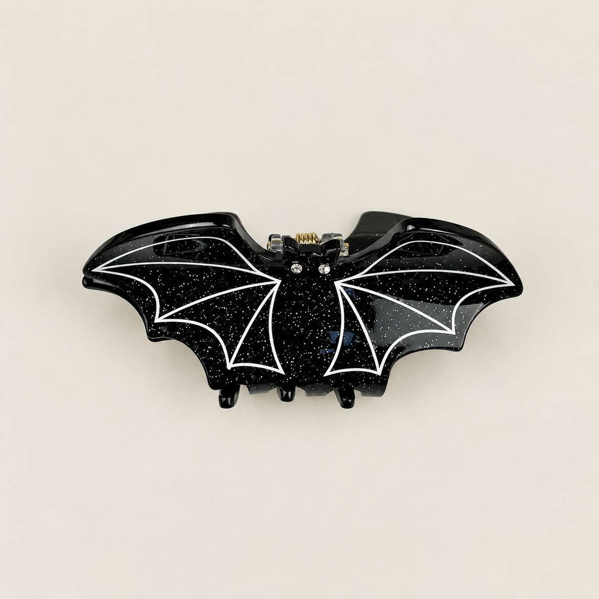 Black Bat Mini Claw Clip