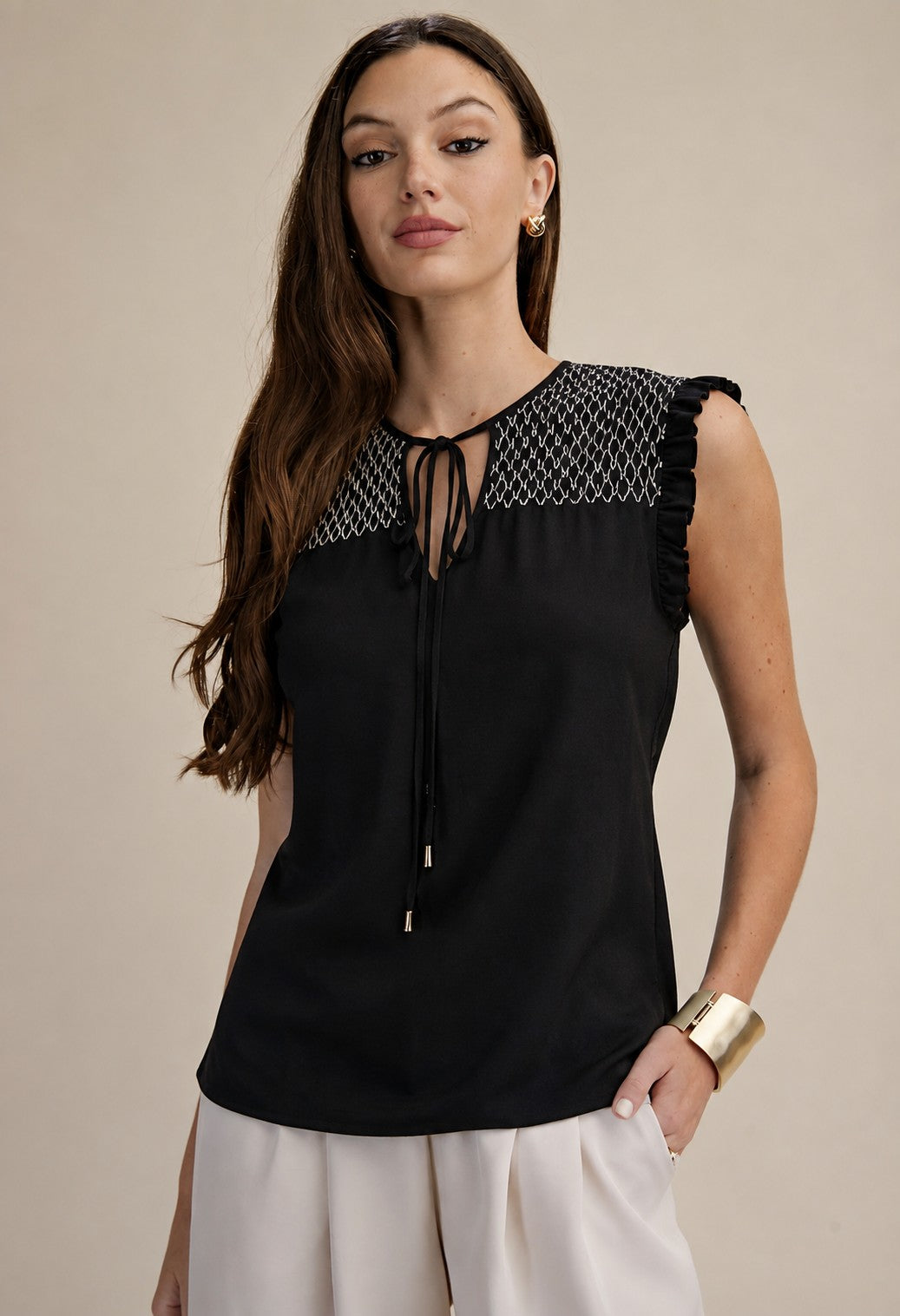 Eden Embroidered Tank