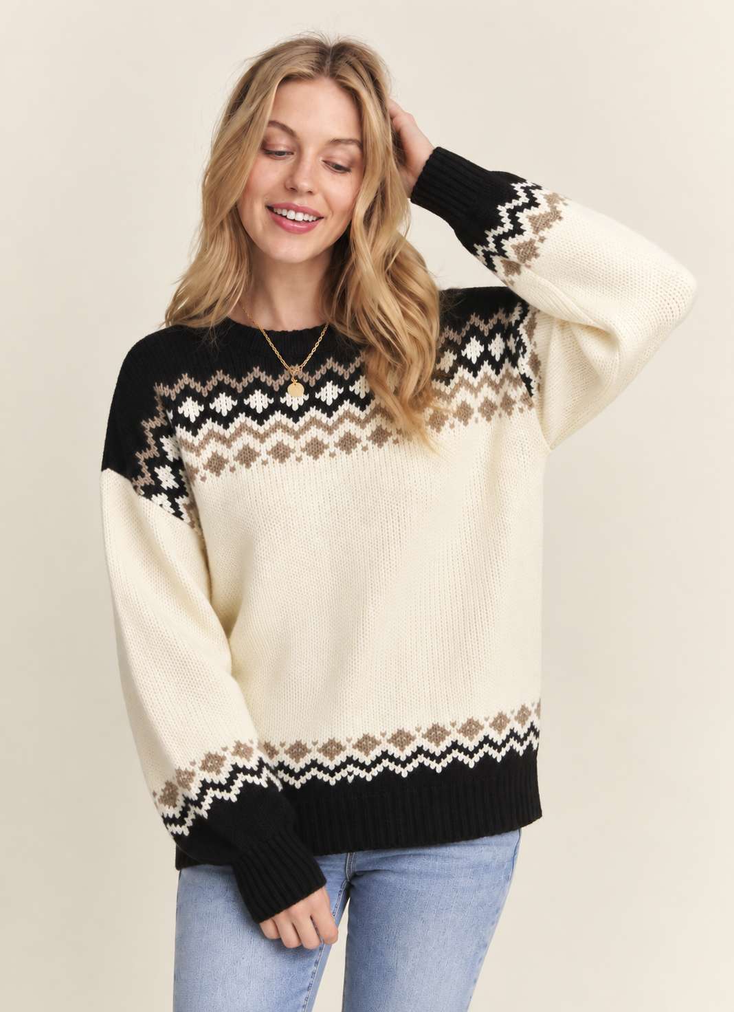 Fair Isle Cozy Sweater