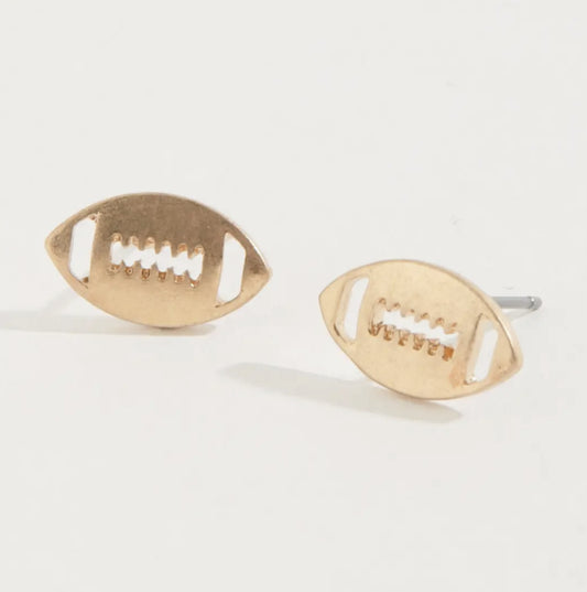 Football Stud Buds Earrings