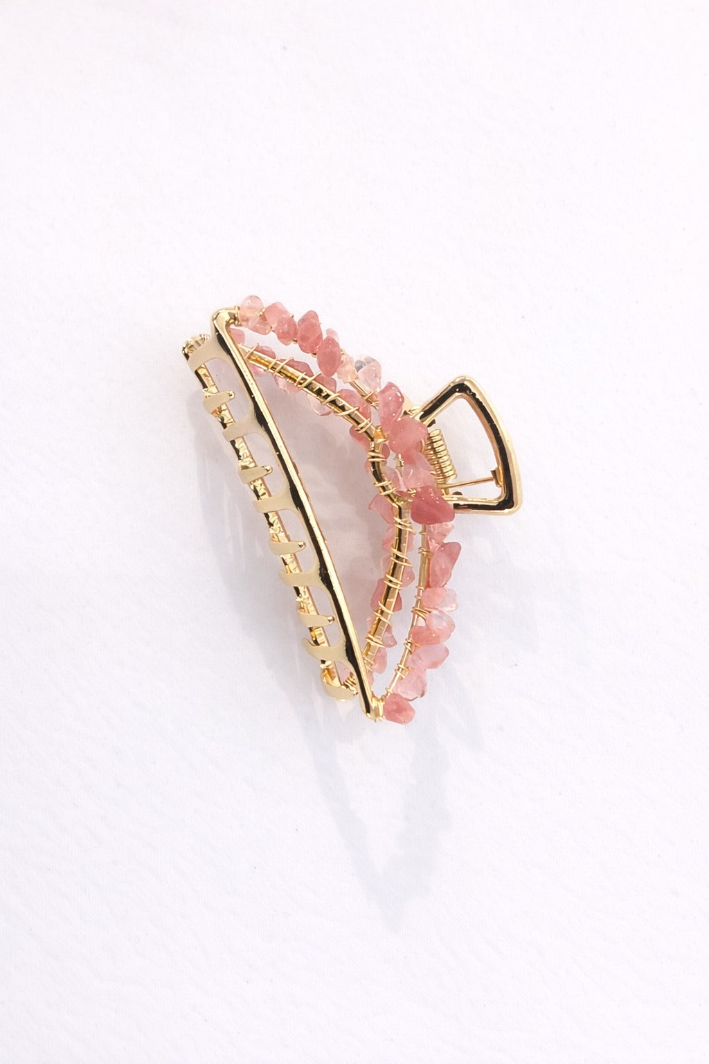 Handmade Stone Hair Clip