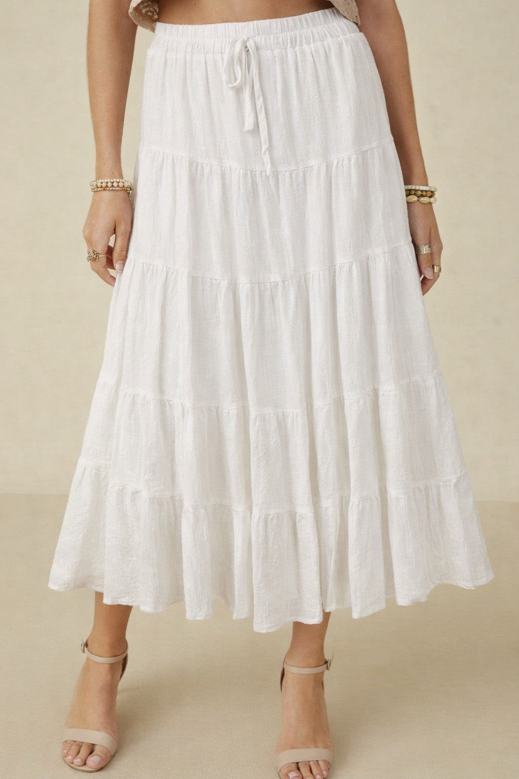 Hayden LA White Skirt