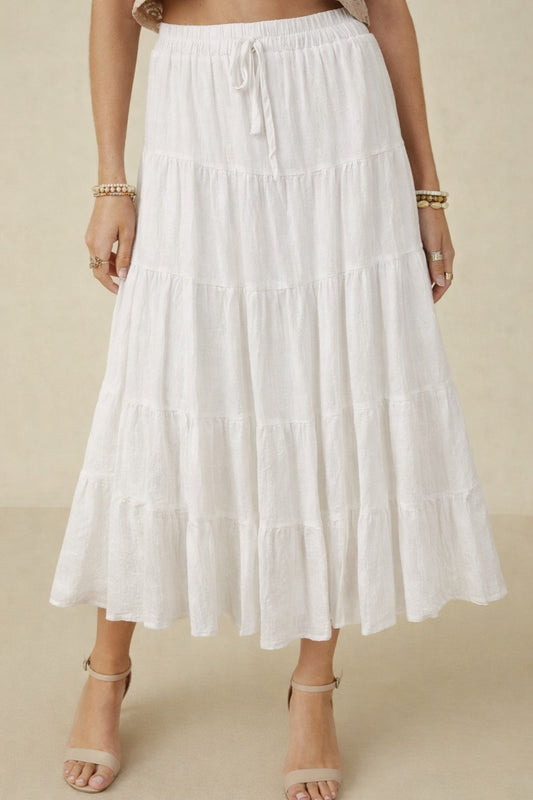 Hayden LA White Skirt