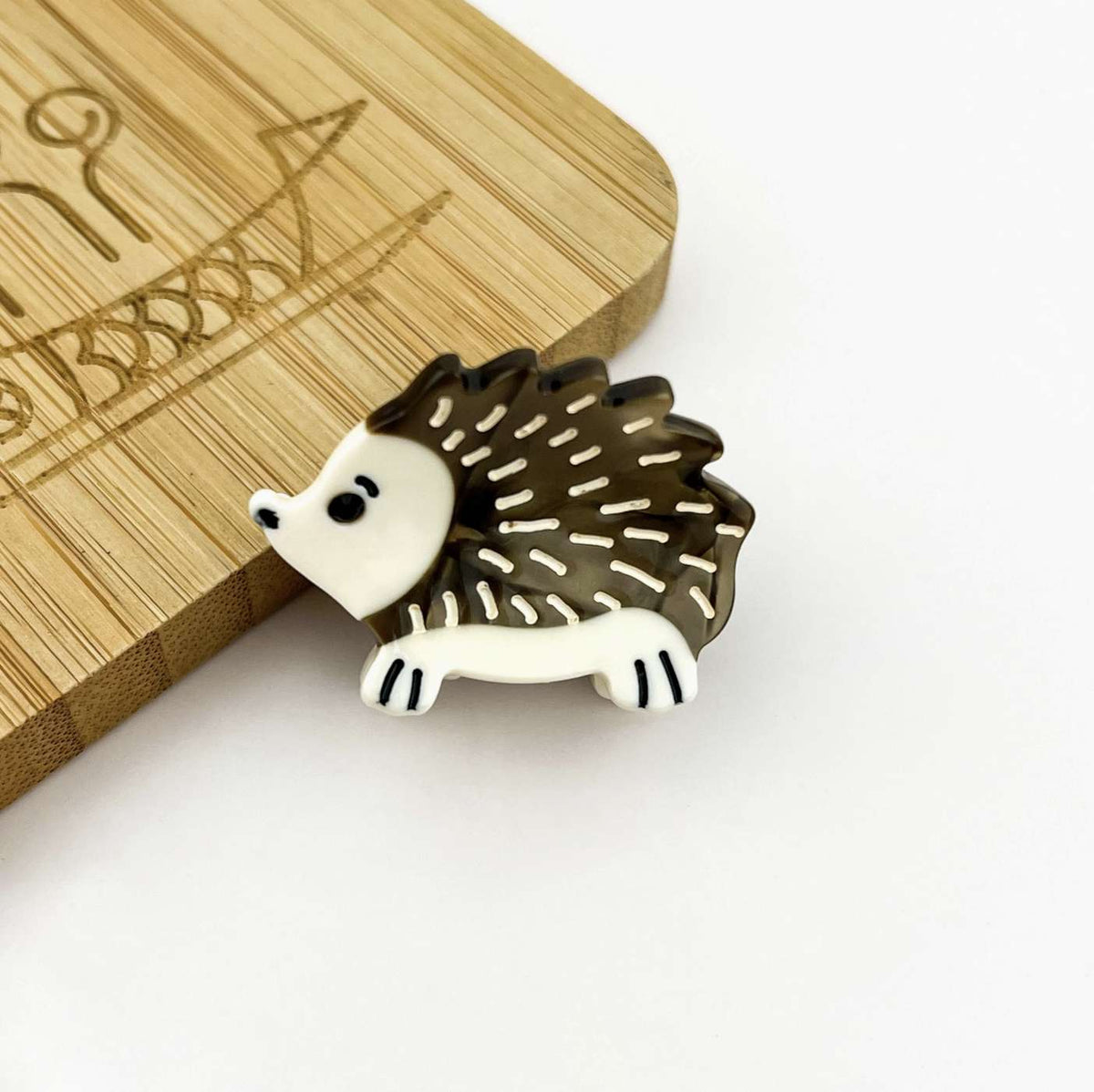 Hedgehog Mini Claw Clip
