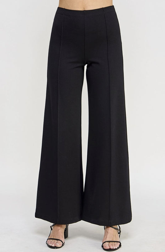 High Waist Contour Wide Leg Pants