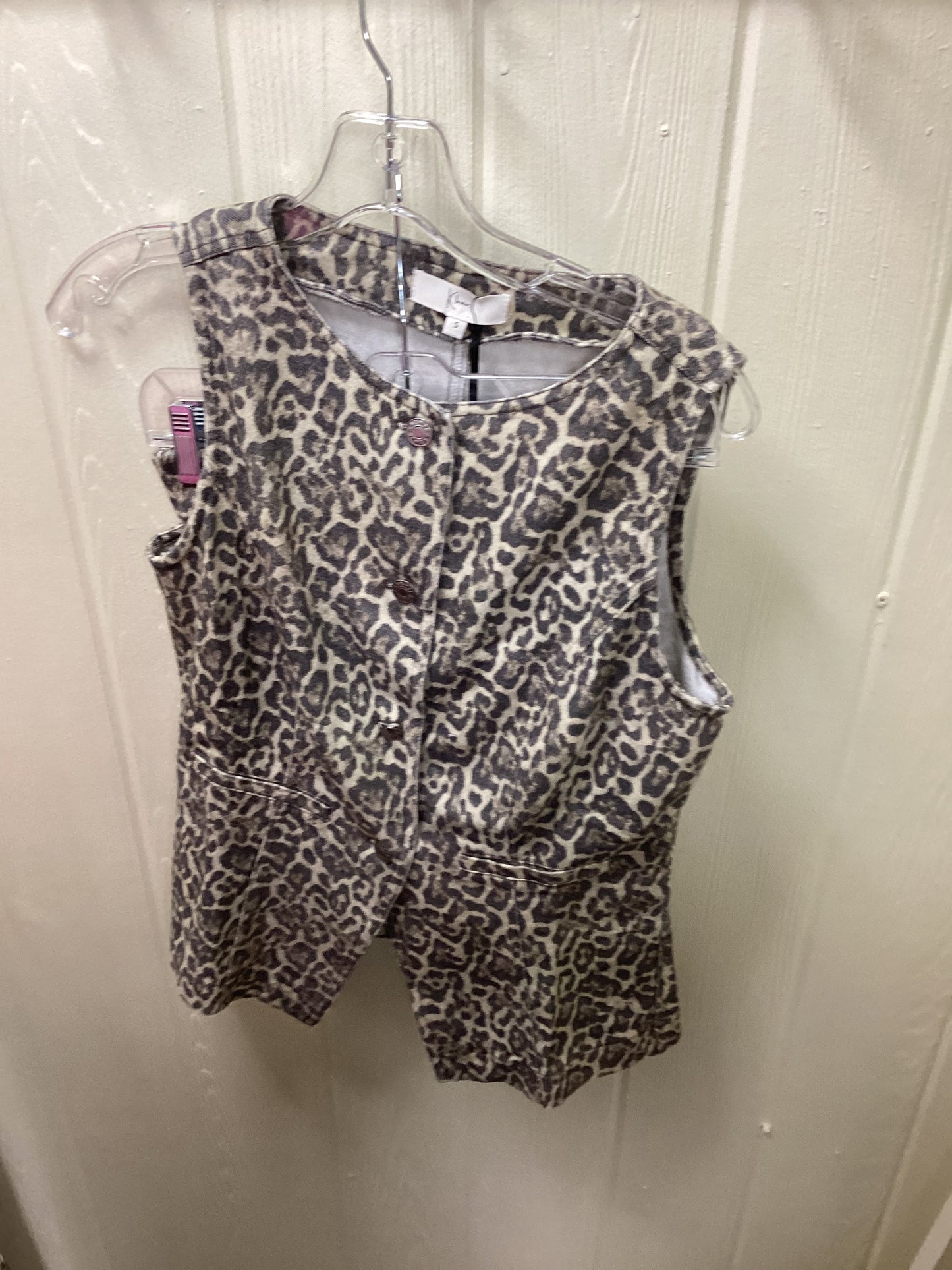 Leopard Vest and Shorts