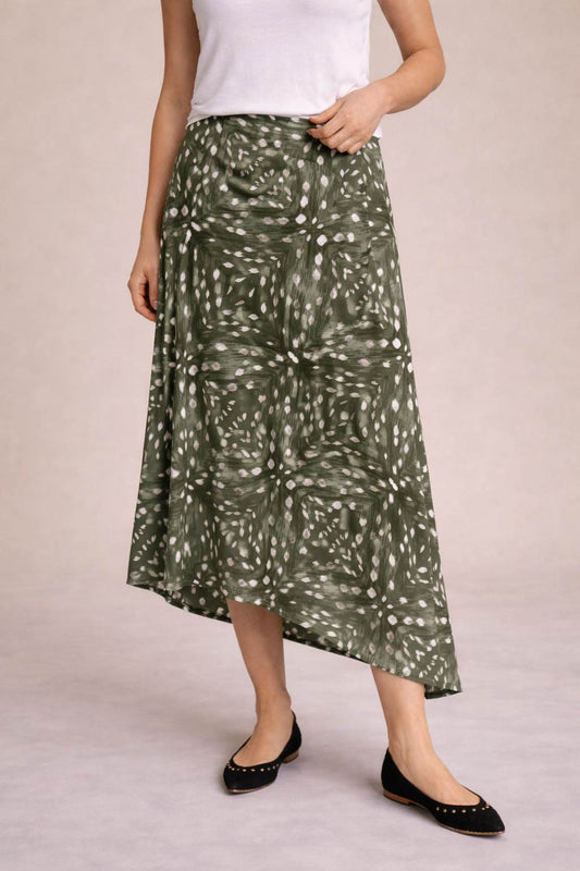 JBJ Midi Green Skirt