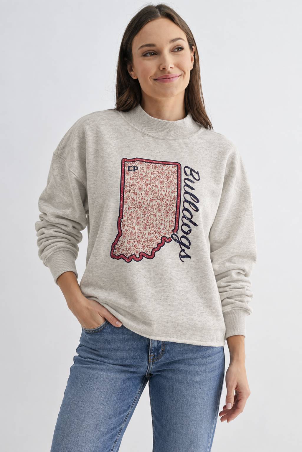 Logo Game Day Reverse Sweatshirt