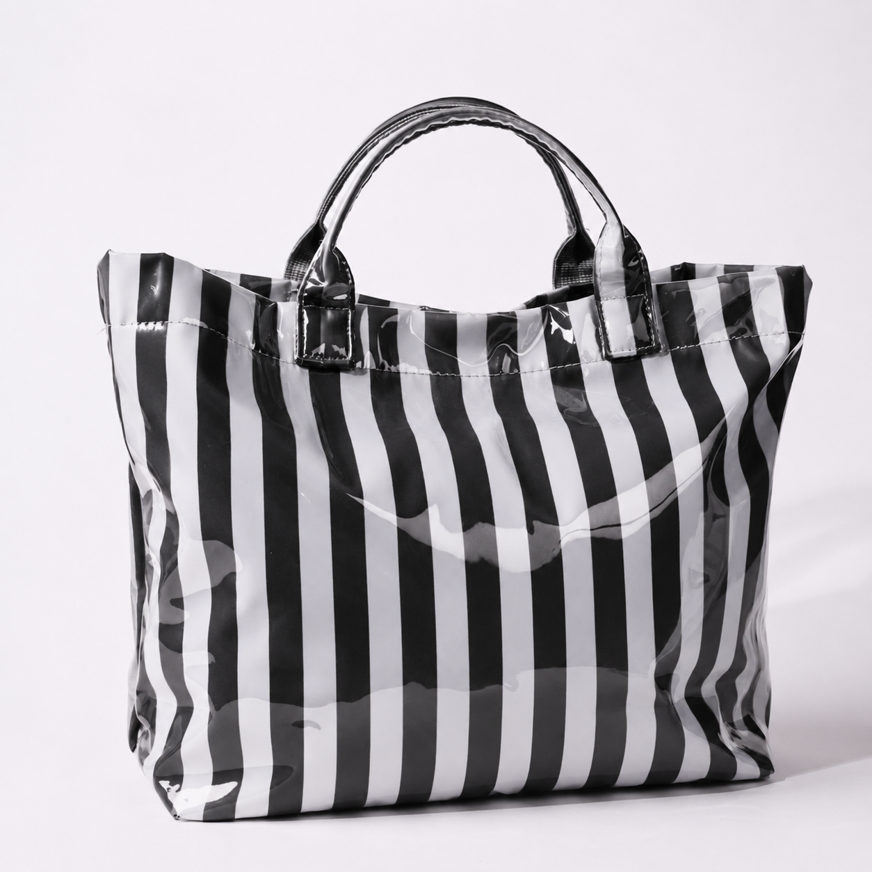 Paloma Pastel Striped Tote