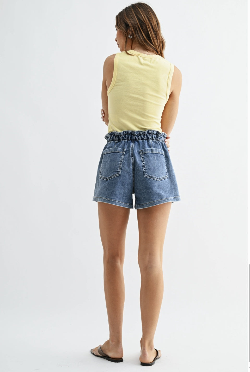 Pull On Patch Pocket  Shorts