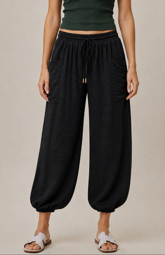 Relaxed Chic Harem Pants