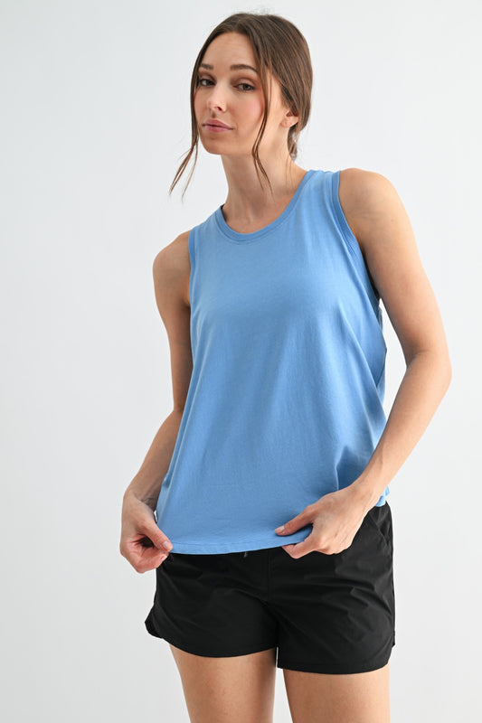 Relaxed Racer Tank Top
