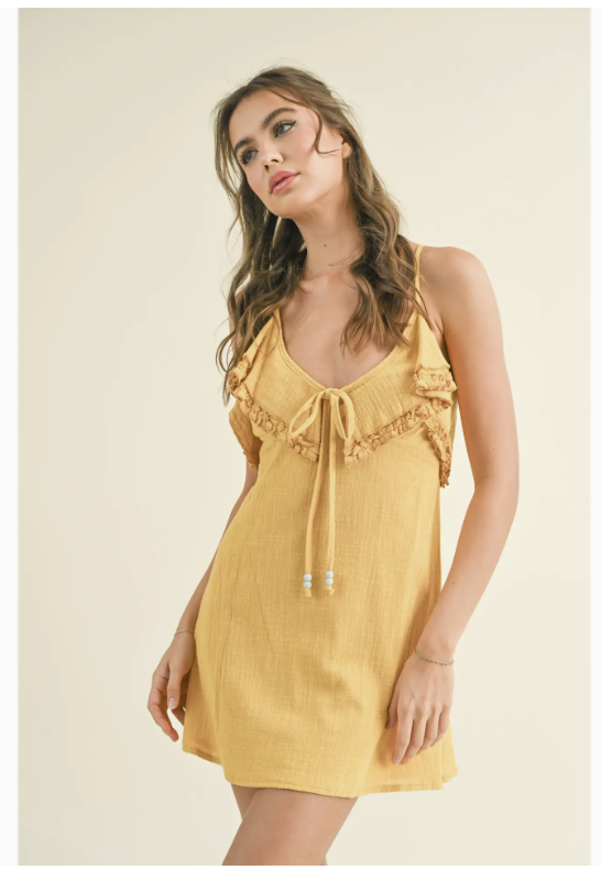 Honey Ruffle Dress