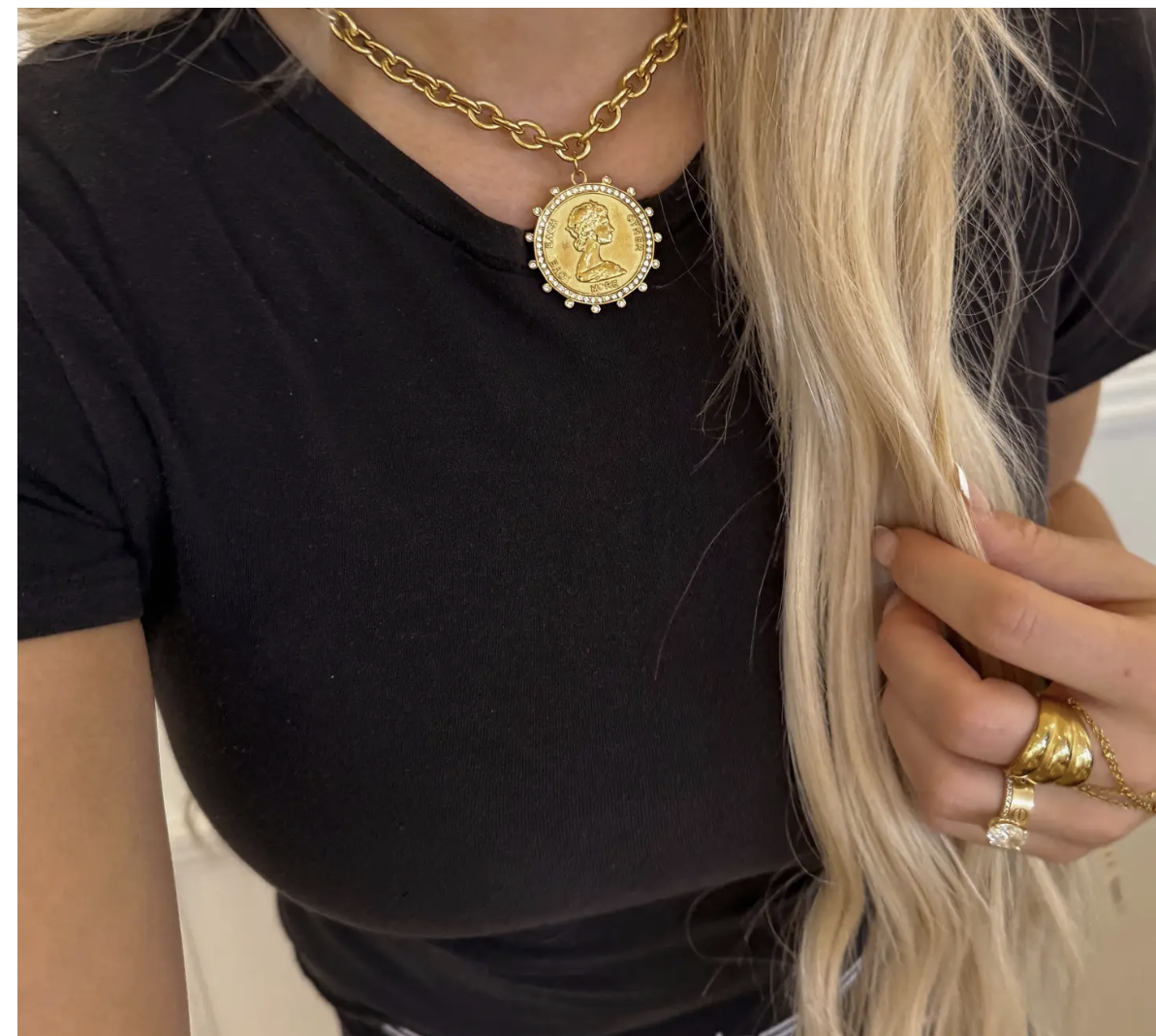 Small Coin Necklace