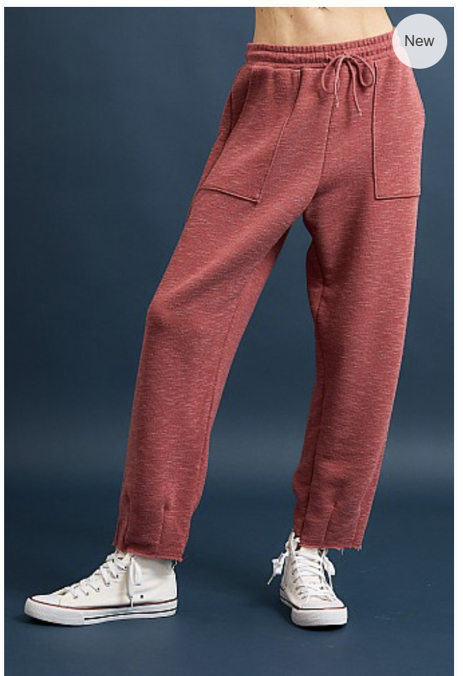Brushed Terry Slub Sweatpants