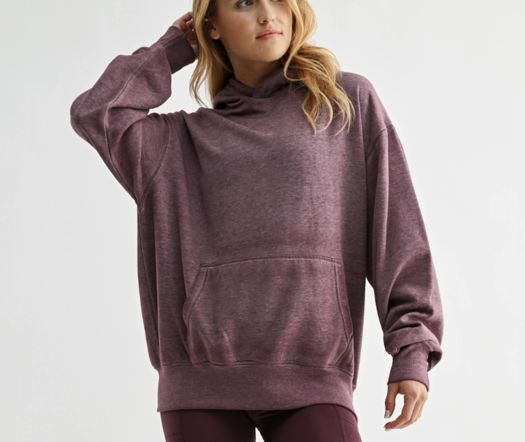 Burnout Bliss Fleece Hoodie